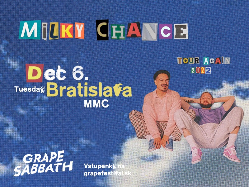 Milky Chance (de) / Bratislava / 6. December 2022 ()